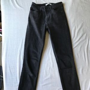 Guess jeans black skinny jeans mid rise